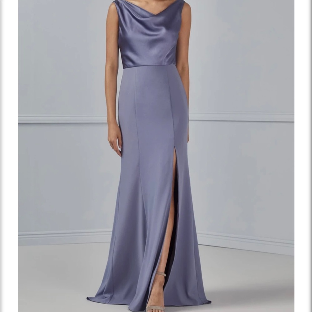 Amsale Meryl Dress in Ivory - Picture 2 of 6